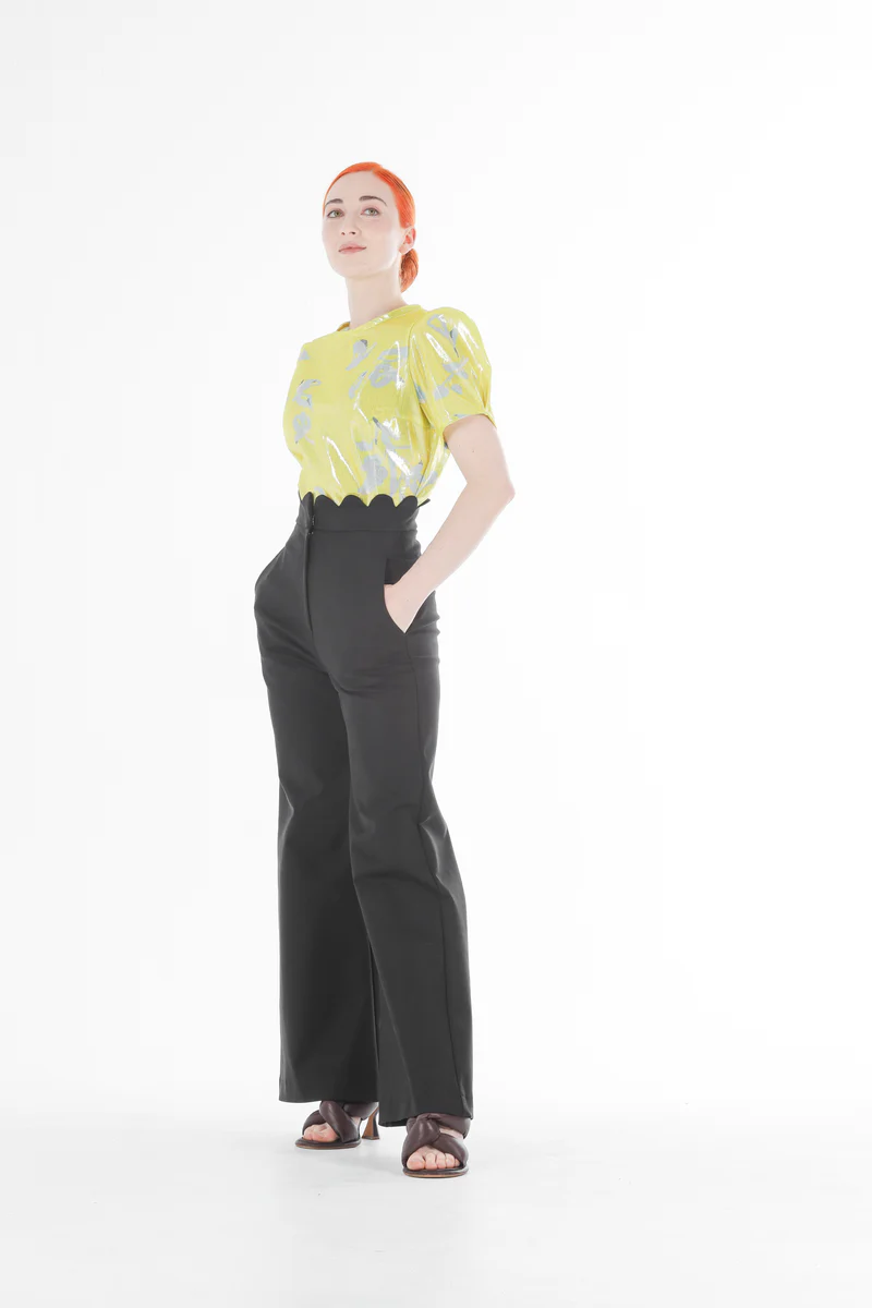 Black High Waisted Pants - Image 9