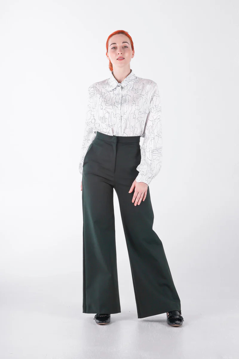 Wave Shirt in White - Image 2