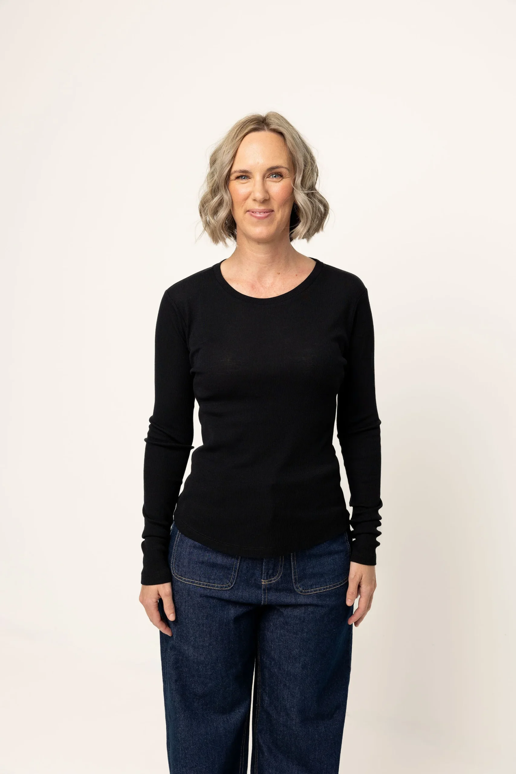 Arhways Long Sleeve Rib Tee - Image 3