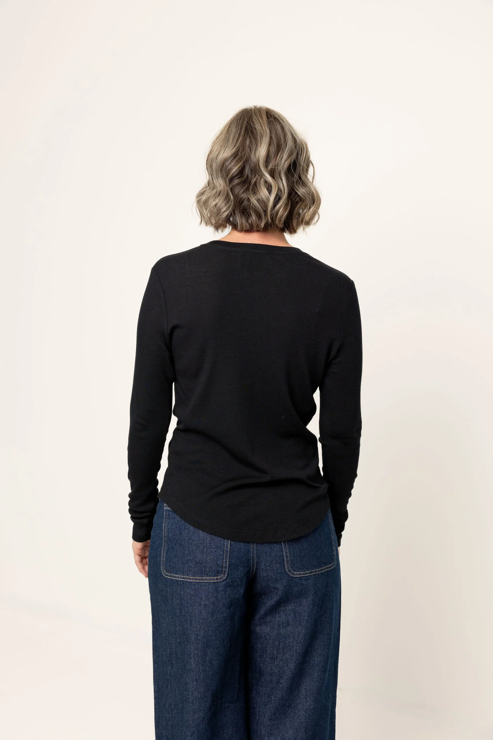 Arhways Long Sleeve Rib Tee - Image 4