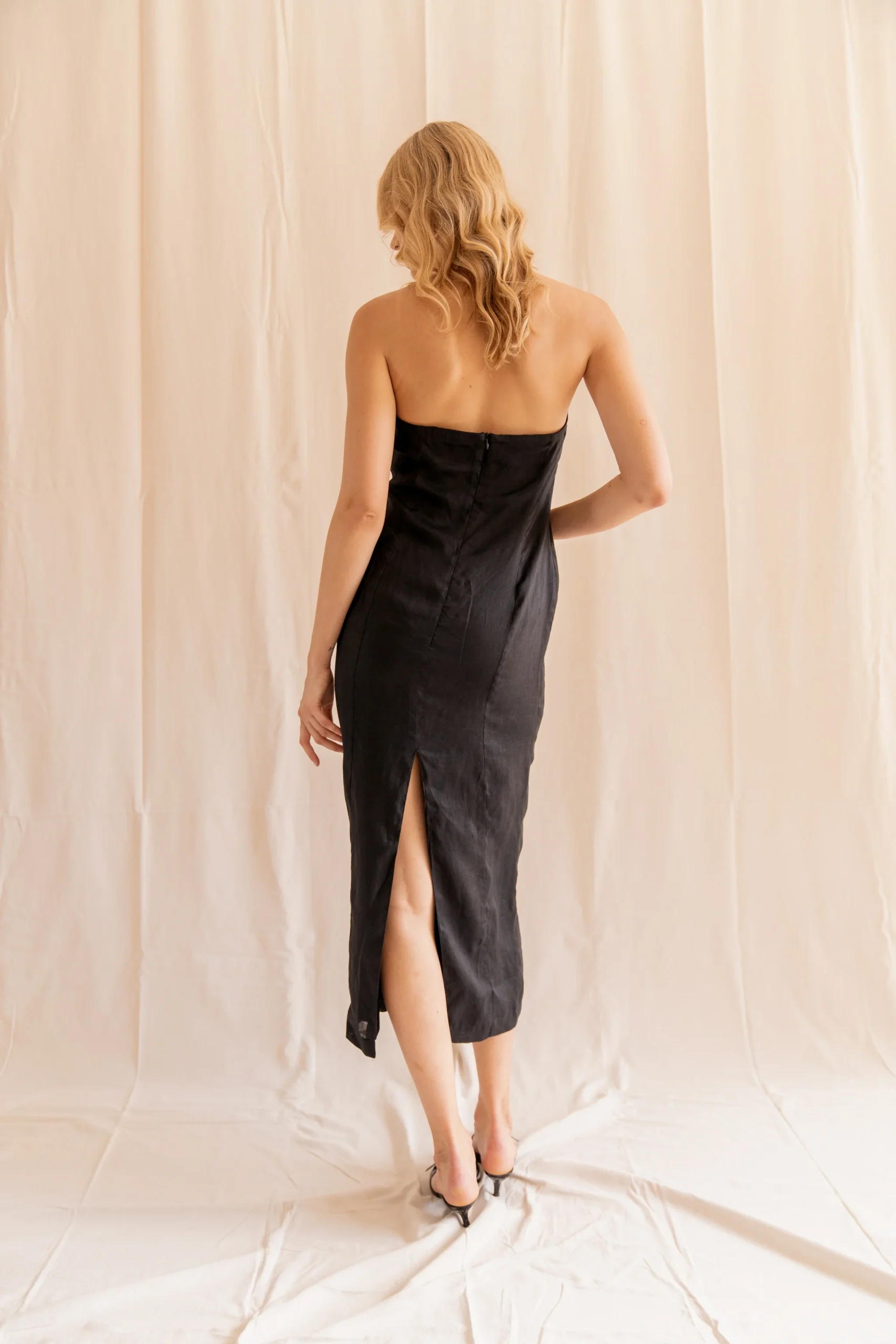 Korva Strapless Maxi Dress - Image 2