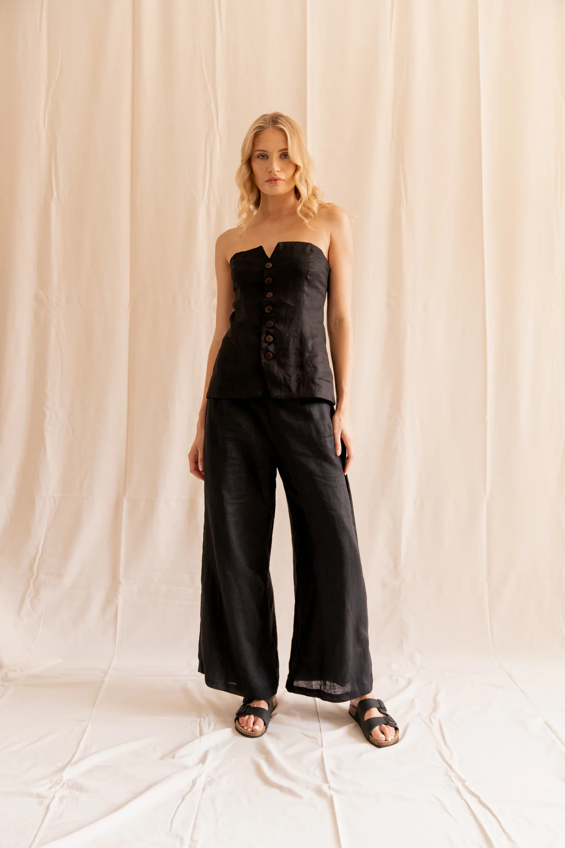 Cartia Longline Strapless Top - Image 5