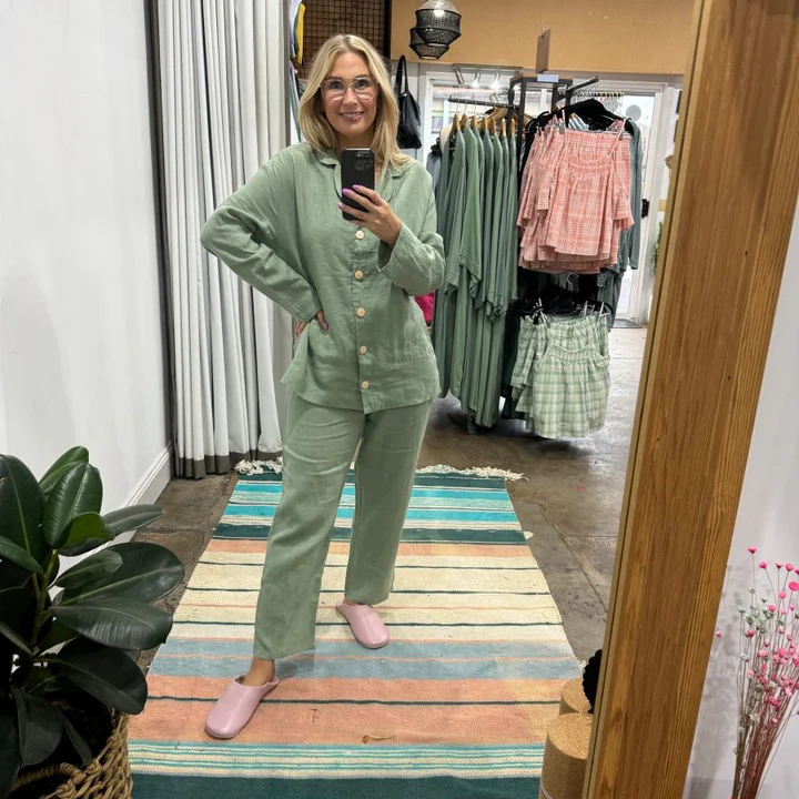 Linen Pyjama Set - Image 13