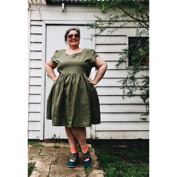 Linen Sally Dress - Image 2