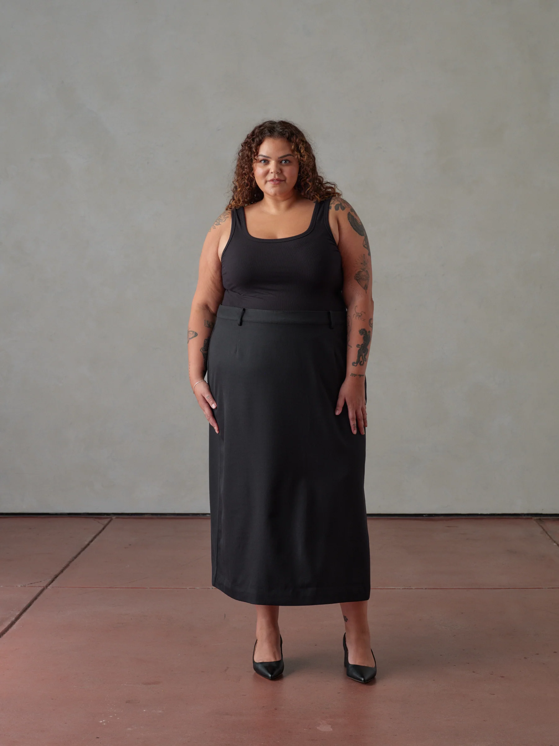 Gaia Wool Skirt - Image 6