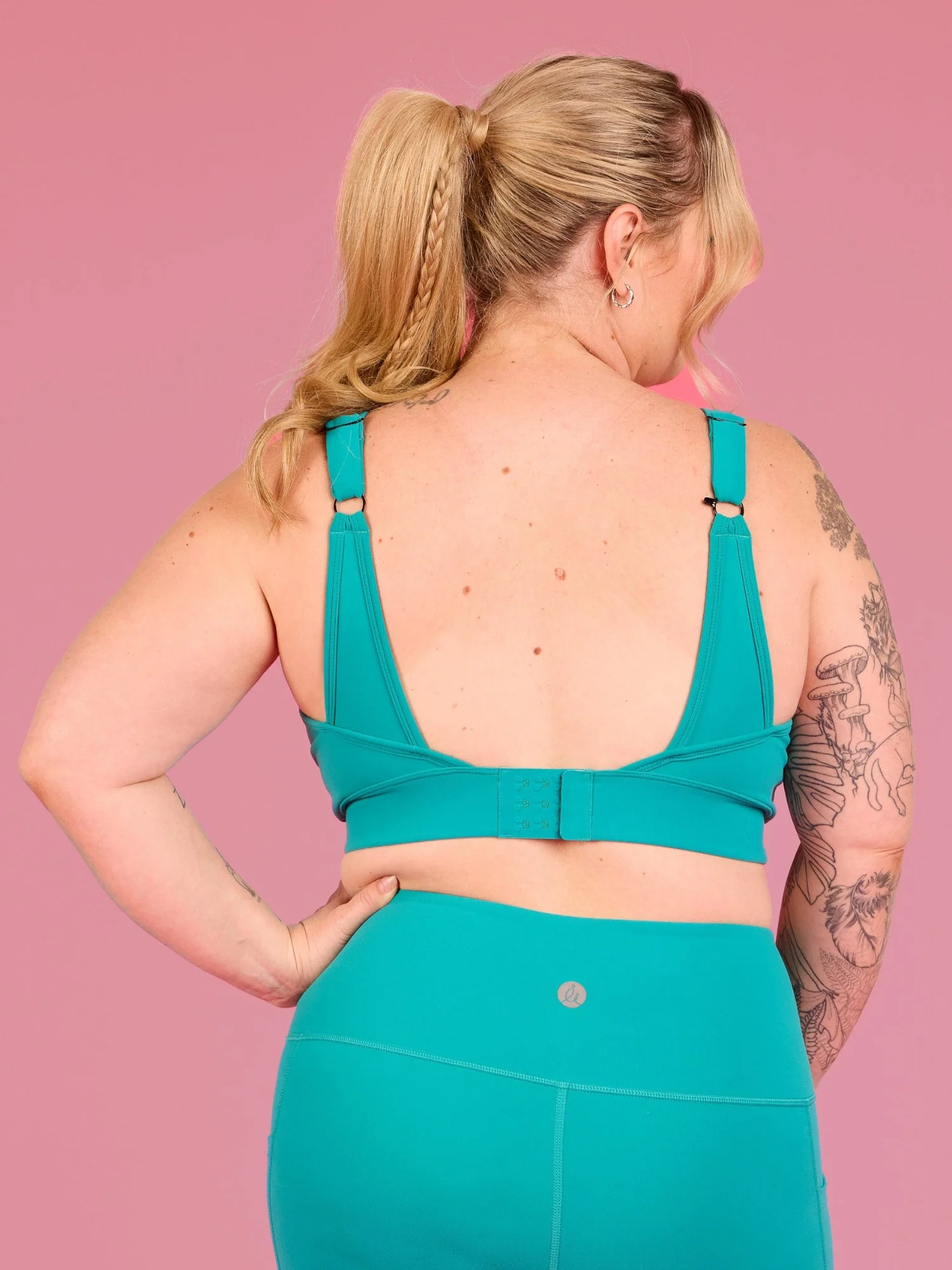 Teal FlexiZip Crop - Image 8