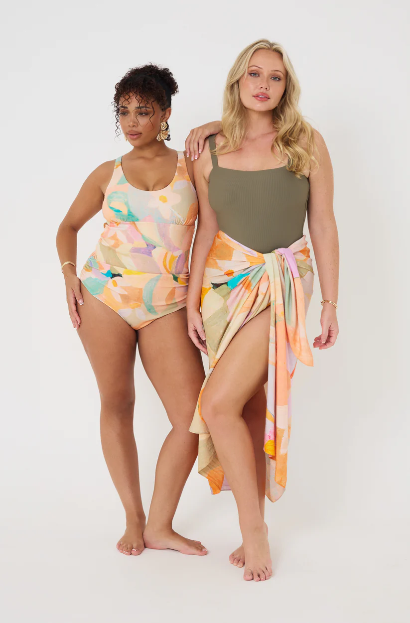 The Original - Exclusive Collaboration Jade Fisher Artist Print Rib Swimsuit - Image 14