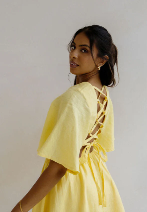 Sunflower Mini Dress - Image 3